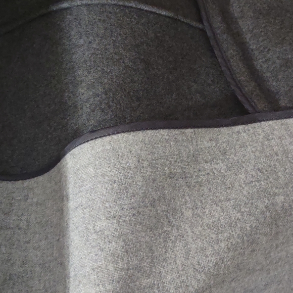 Lafayette Gray wool coat jacket medium NEW - Picture 6 of 6